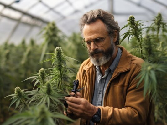 Recognizing male cannabis plants - Recognizing male cannabis plants