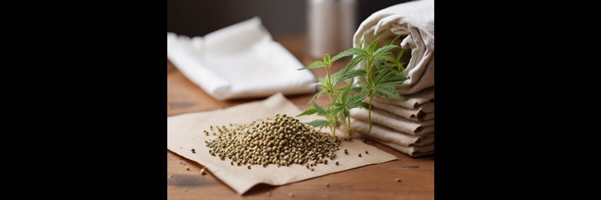 Germinate hemp seeds with kitchen paper - How to germinate hemp seeds correctly?